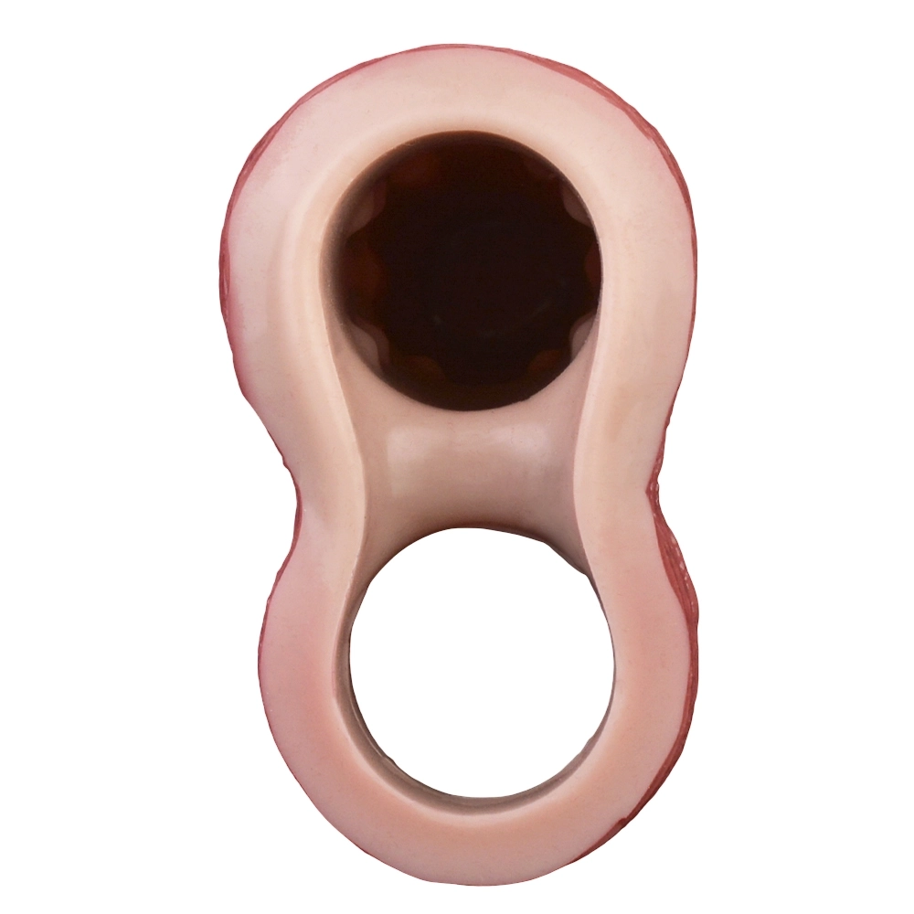 7 × 1.89-Inch Realistic-Touch, Thickened Vibrating Penis Sleeve