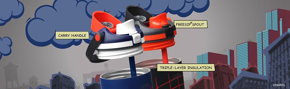 Image of Owala Spiderman Marvel FreeSip Sways