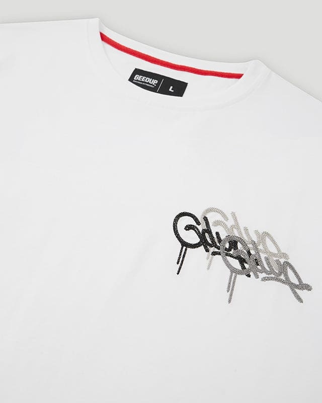 GeedupT-Shirt  Handstyle White