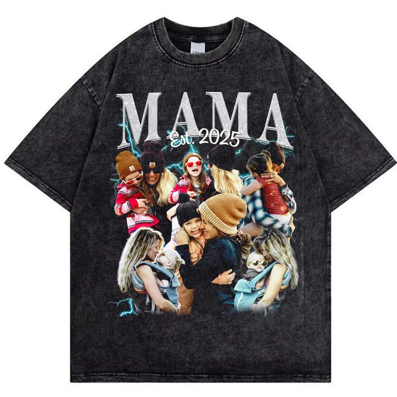 Vintage Mom Shirt, Personalized Comfort Colors Mother's Day Tee, Custom Bootleg, Custom Shirt, Personalized Shirt, Bootleg Retro 90's Fans