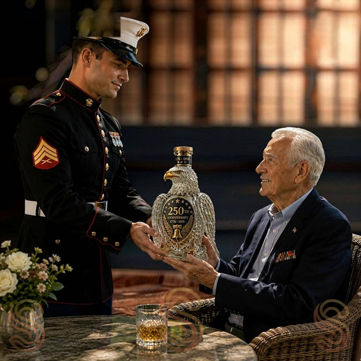 🦅U.S 250th Anniversary Commemorative Bottle