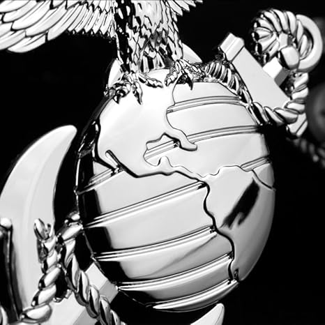 250th Anniversary U.S. Marine Corps Metal Cars Emblem