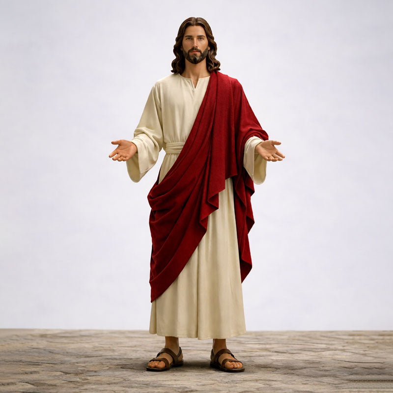 Handmade Limited Edition Jesus Statue 🙏 — A Masterpiece of Faith and Artistry