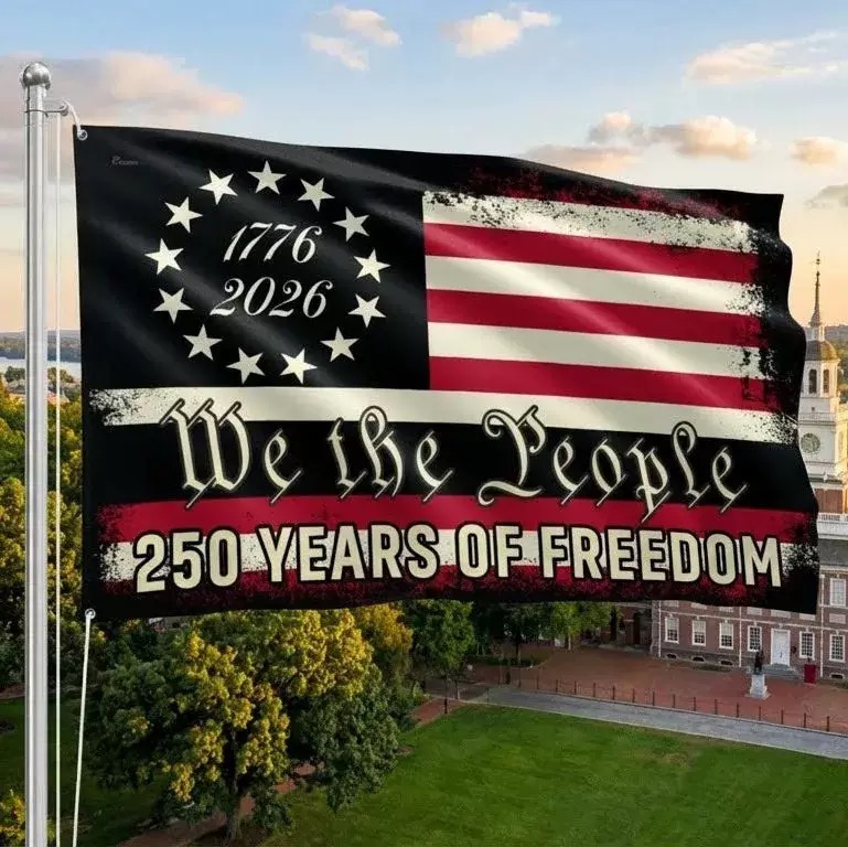 🔥Handmade 1776 “We The People” American Flag (3x5 Ft)