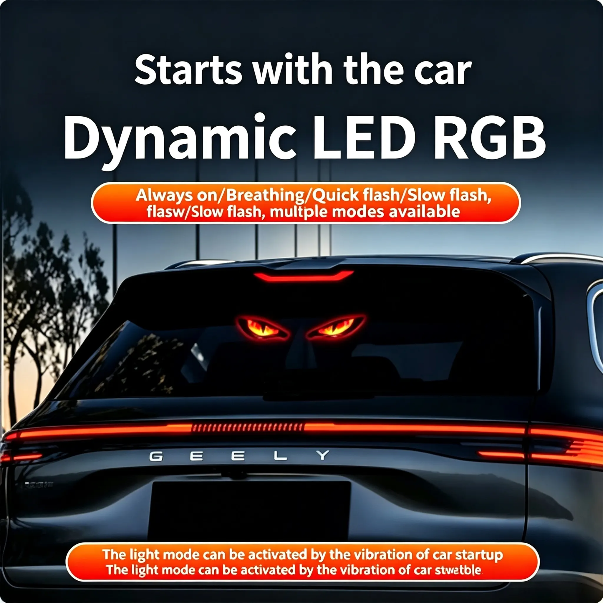 🔥Last Day 50% OFF - Solar Powered LED Car Warning Light