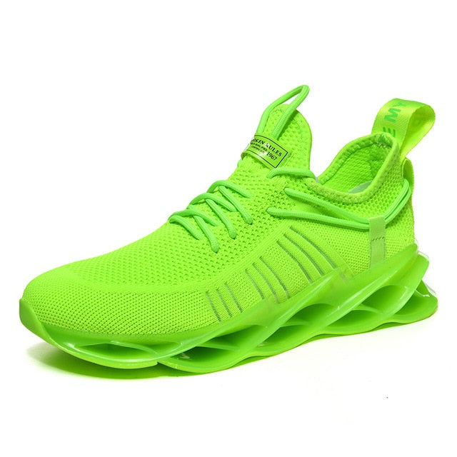 Men casual sports breathable comfortable blade running shoes
