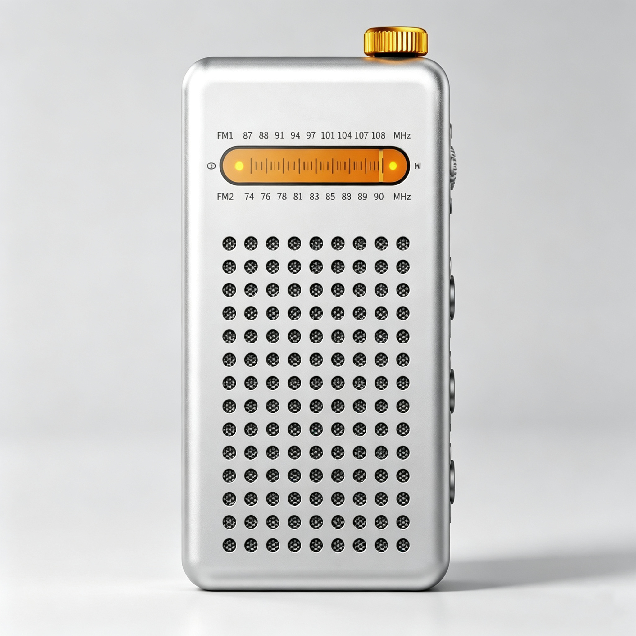 Pocket FM Radio – Rich Audio, Stable Reception, Rechargeable, Classic Tuning
