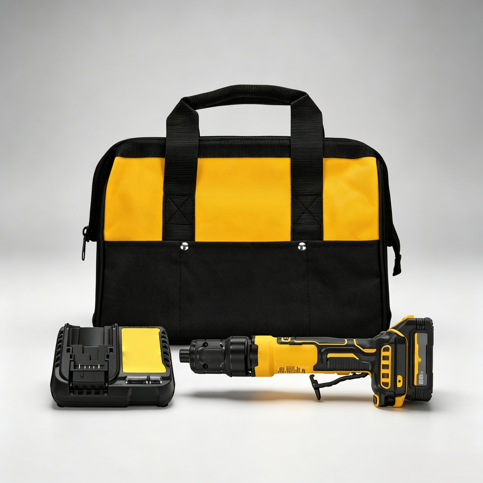 Cordless Angle Grinder Kit – 4″, Brushless, 12,500 RPM, with 5Ah + 4Ah Batteries & 2 Chargers