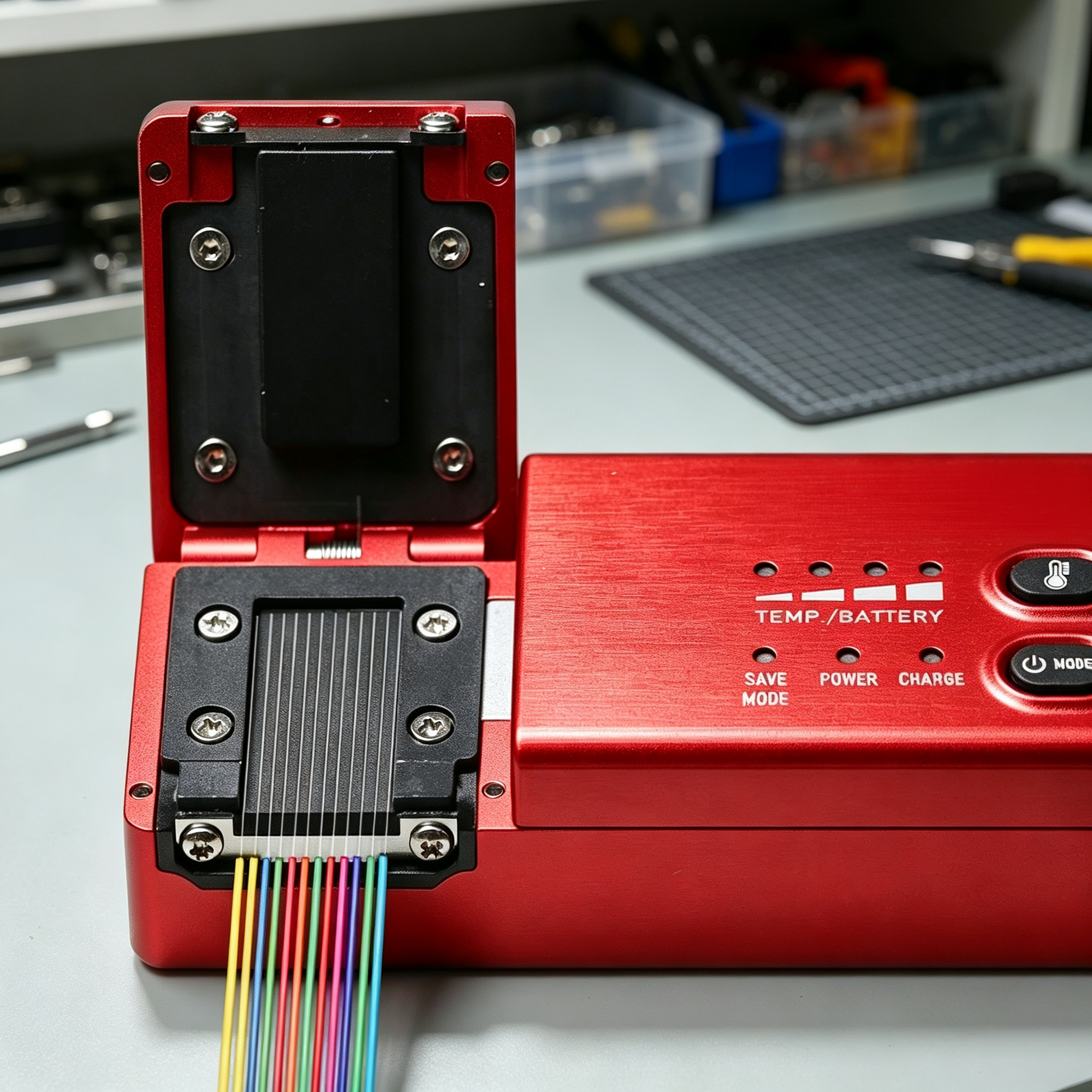 Fiber Thermal Stripper – Built‑In Battery, Wide Blade for Multi‑Fiber Stripping, 660 Fibers Per Charge