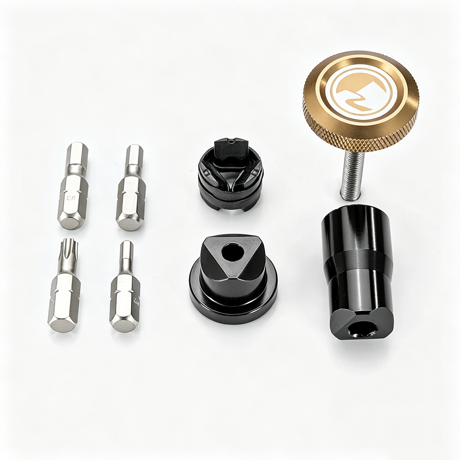 Handlebar Tool Kit – Bar End Storage with Hex Wrenches, T25 Torx & Chain Breaker