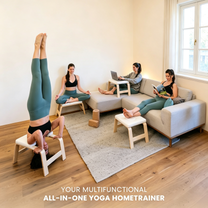 Headstand Bench – No Neck Pressure, Beginner‑Friendly