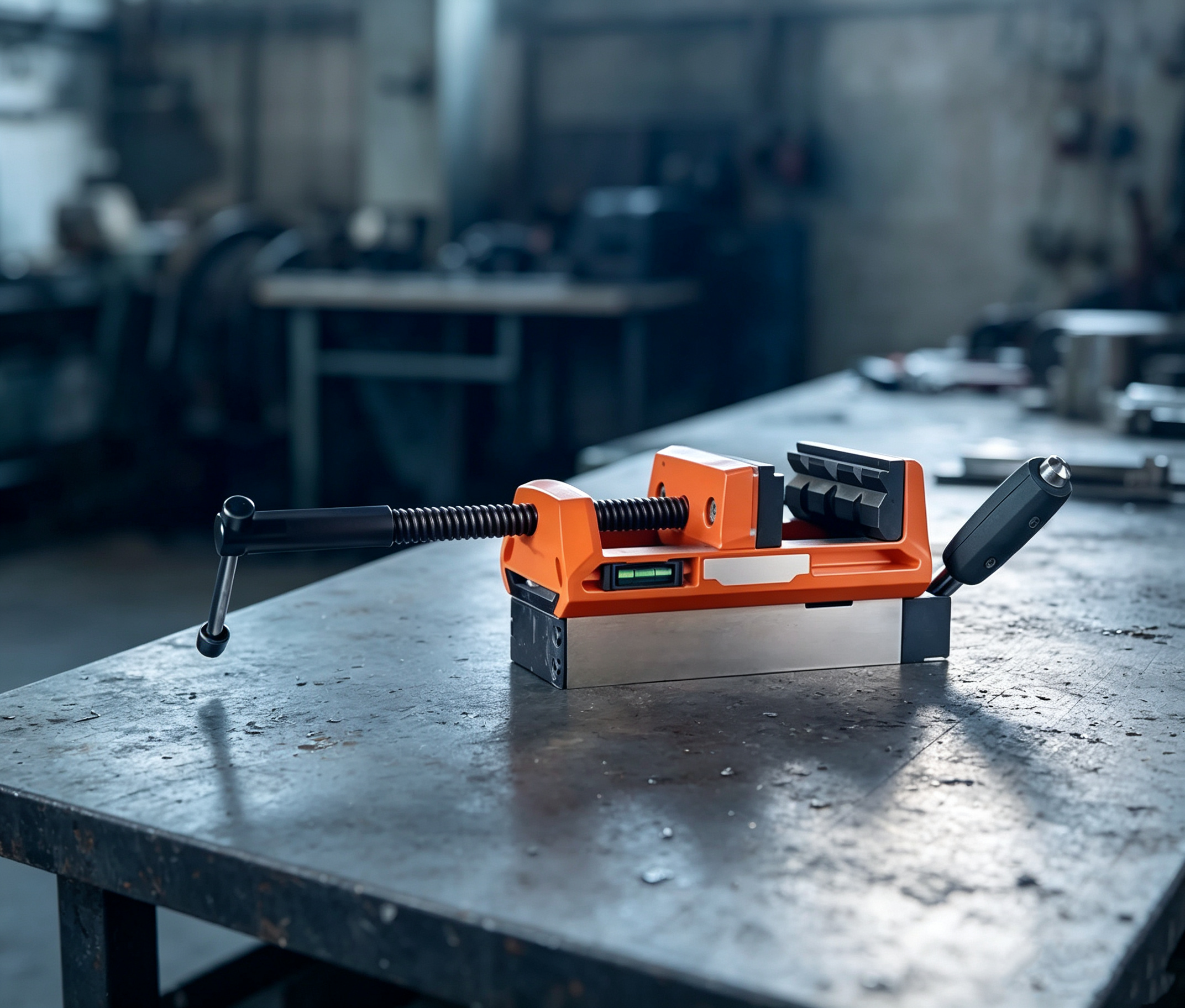 Magnetic Portable Vise – 1754 lbs Holding Force, 4.25″ Clamping Range, Tool-Free Setup