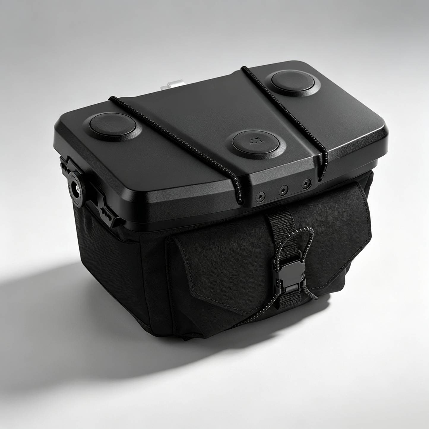 3.3L Modular Handlebar Bag – Quick‑Release Aluminum Mount, Device Platform, 1175g, Weather‑Resistant