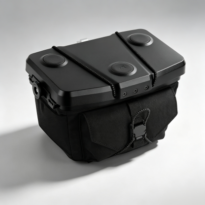3.3L Modular Handlebar Bag – Quick‑Release Aluminum Mount, Device Platform, 1175g, Weather‑Resistant