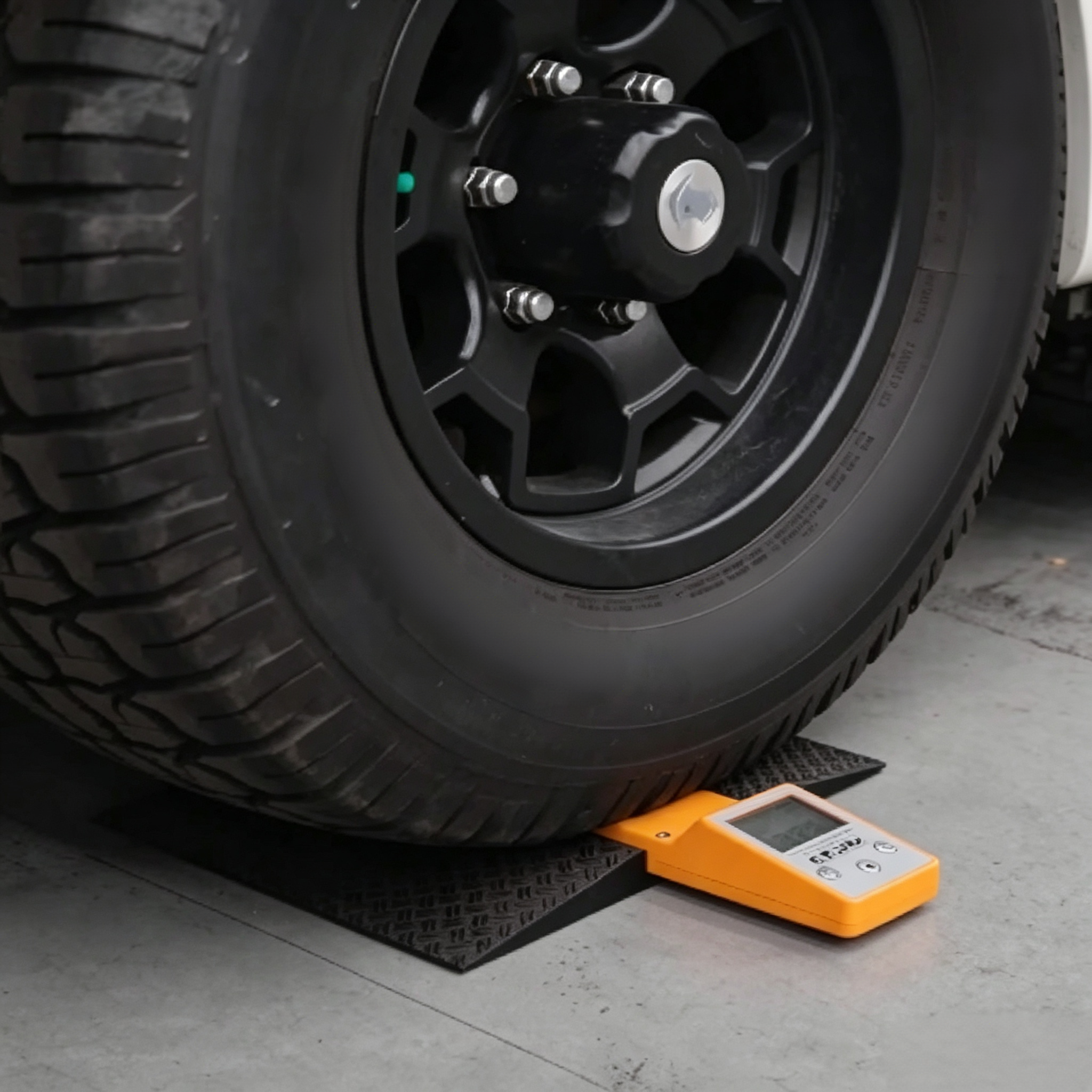 Caravan Wheel Scale – 1500kg Capacity, 3 Weighing Modes, USB‑C Rechargeable, with Carry Case
