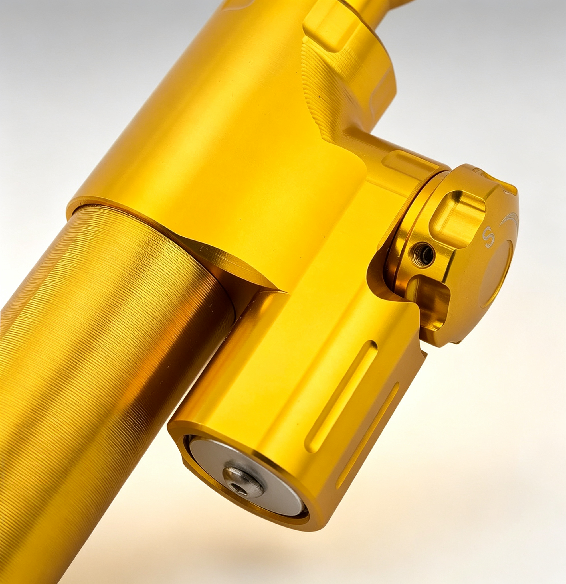 Steering Damper Mounting Kit – CNC Billet Aluminum, Speed‑Sensitive Damping, for ER6N/ER6F/Ninja 650R