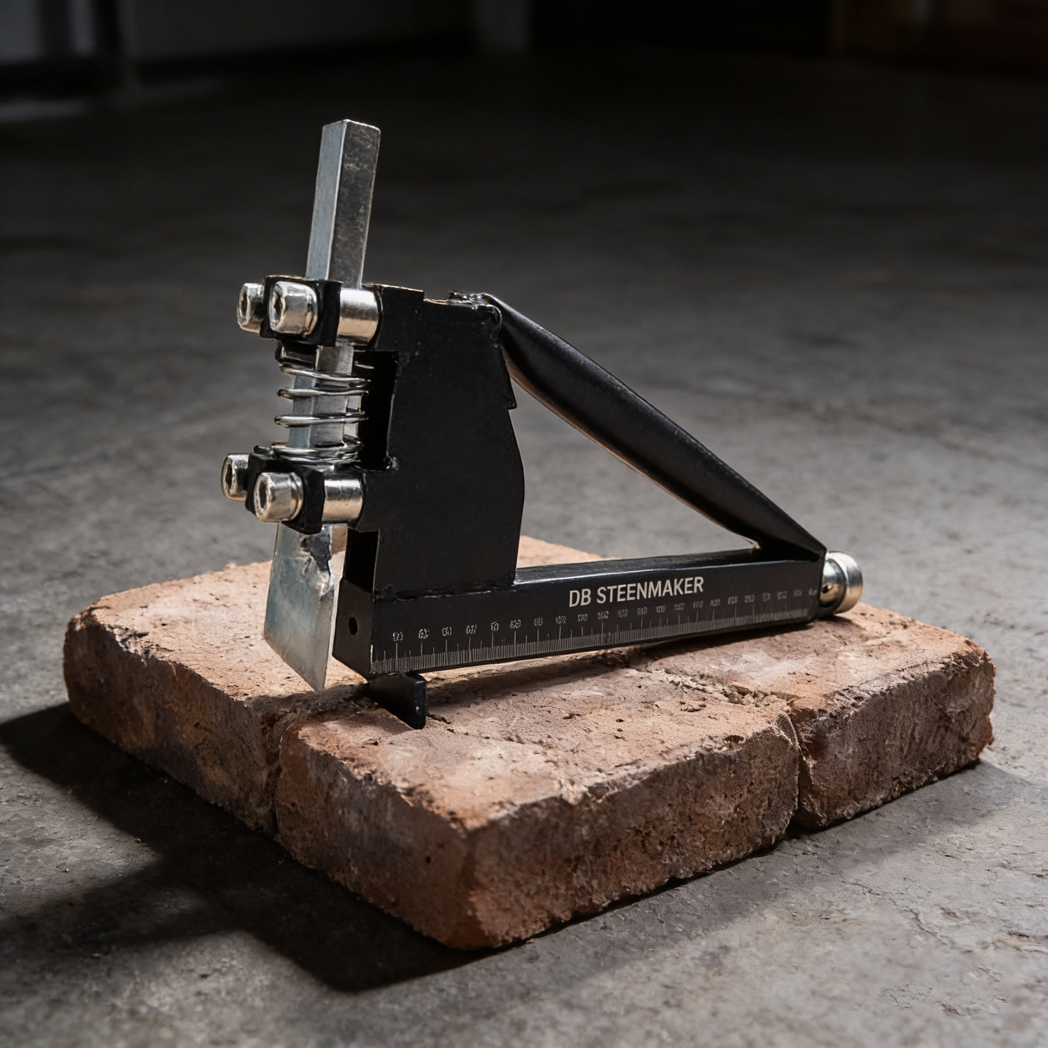 Adjustable Brick Chisel Tool, Professional Masonry Cutting Tool with Replaceable Blade, Precision Brick Splitter for Construction Work
