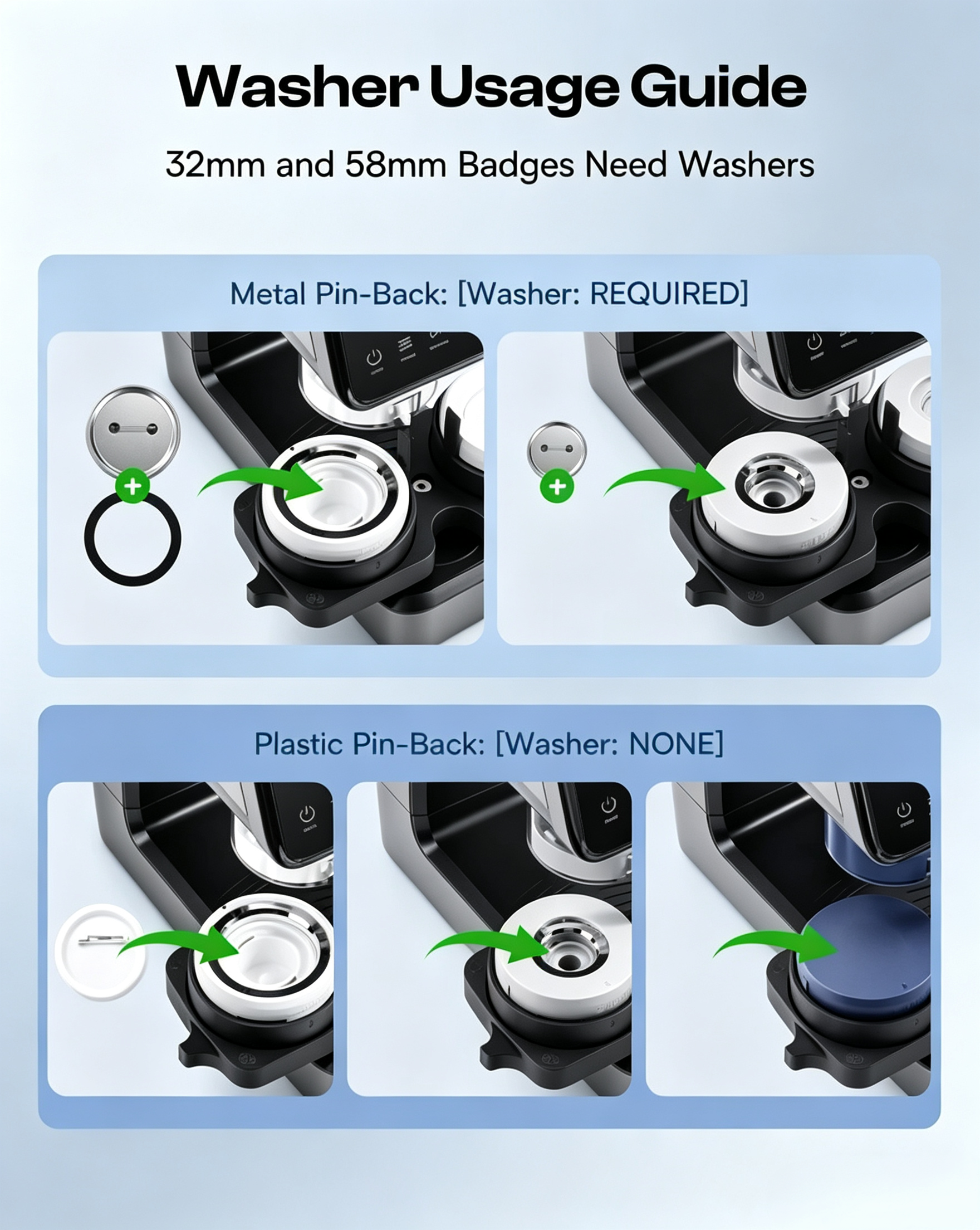 Electric Button Maker – One‑Click Pressing, Consistent Results, Less Hand Fatigue, for Custom Badges