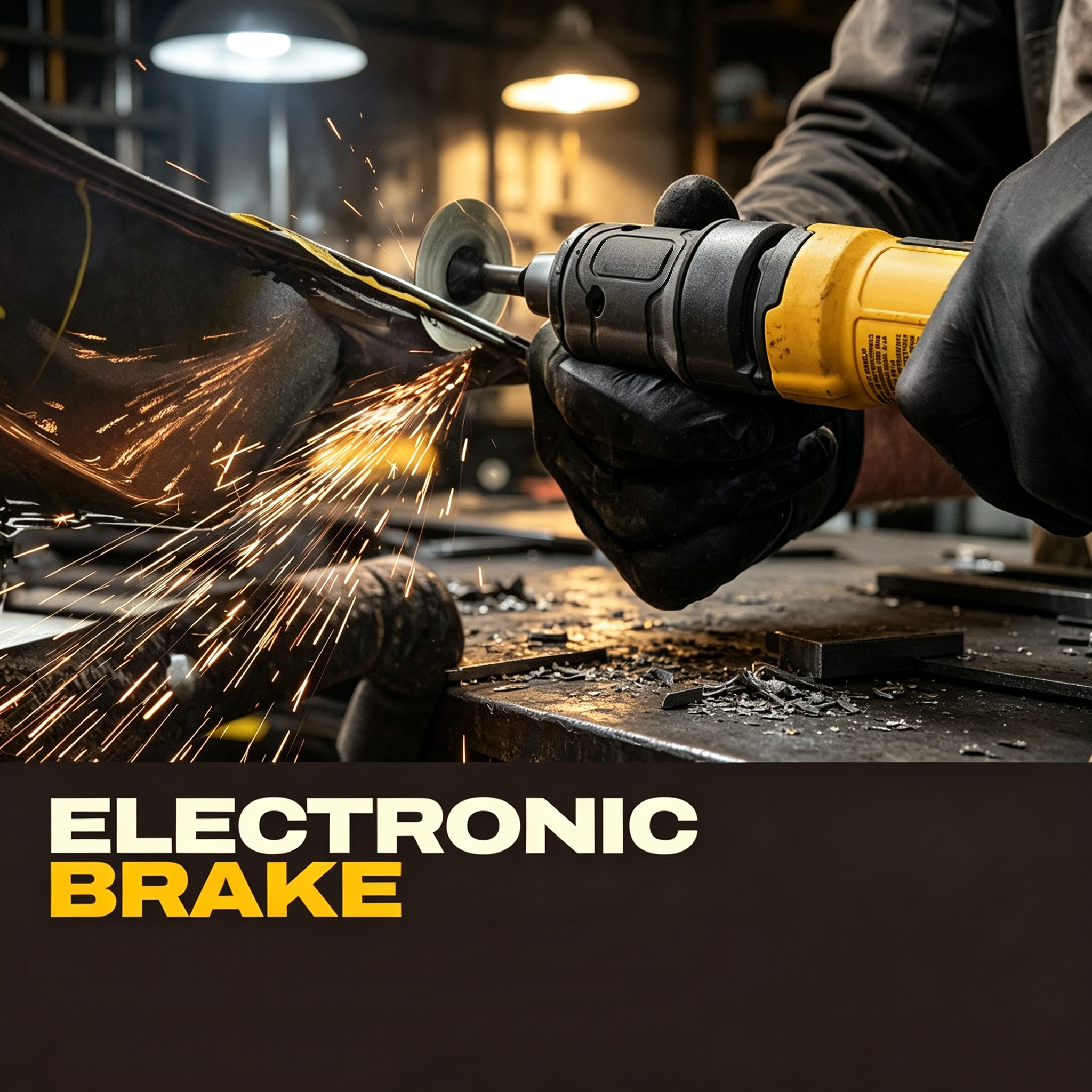 Cordless Angle Grinder Kit – 4″, Brushless, 12,500 RPM, with 5Ah + 4Ah Batteries & 2 Chargers