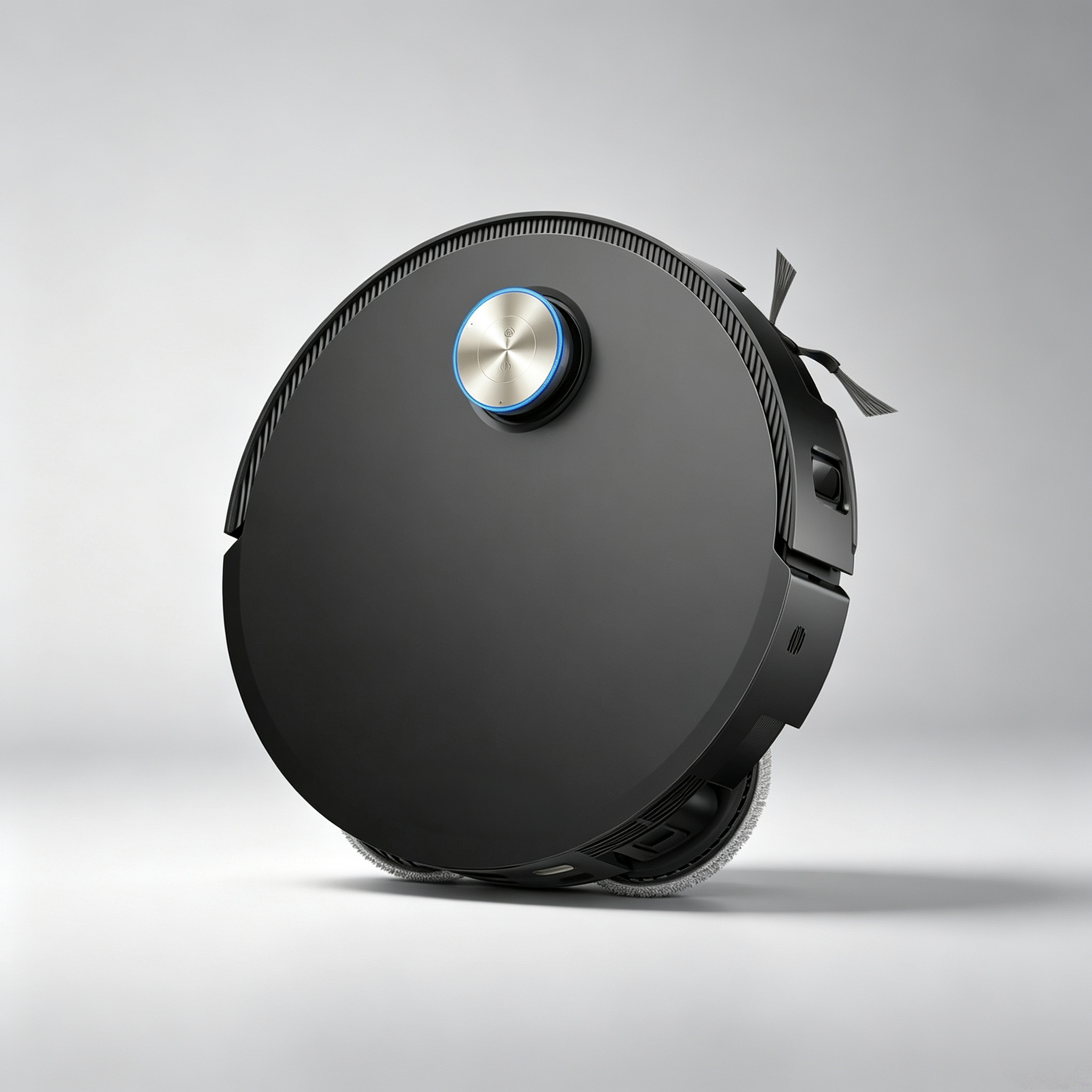 Robot Vacuum & Mop – 35,000Pa, Ultra‑Slim 3.13″, AI Navigation, Self‑Cleaning Base