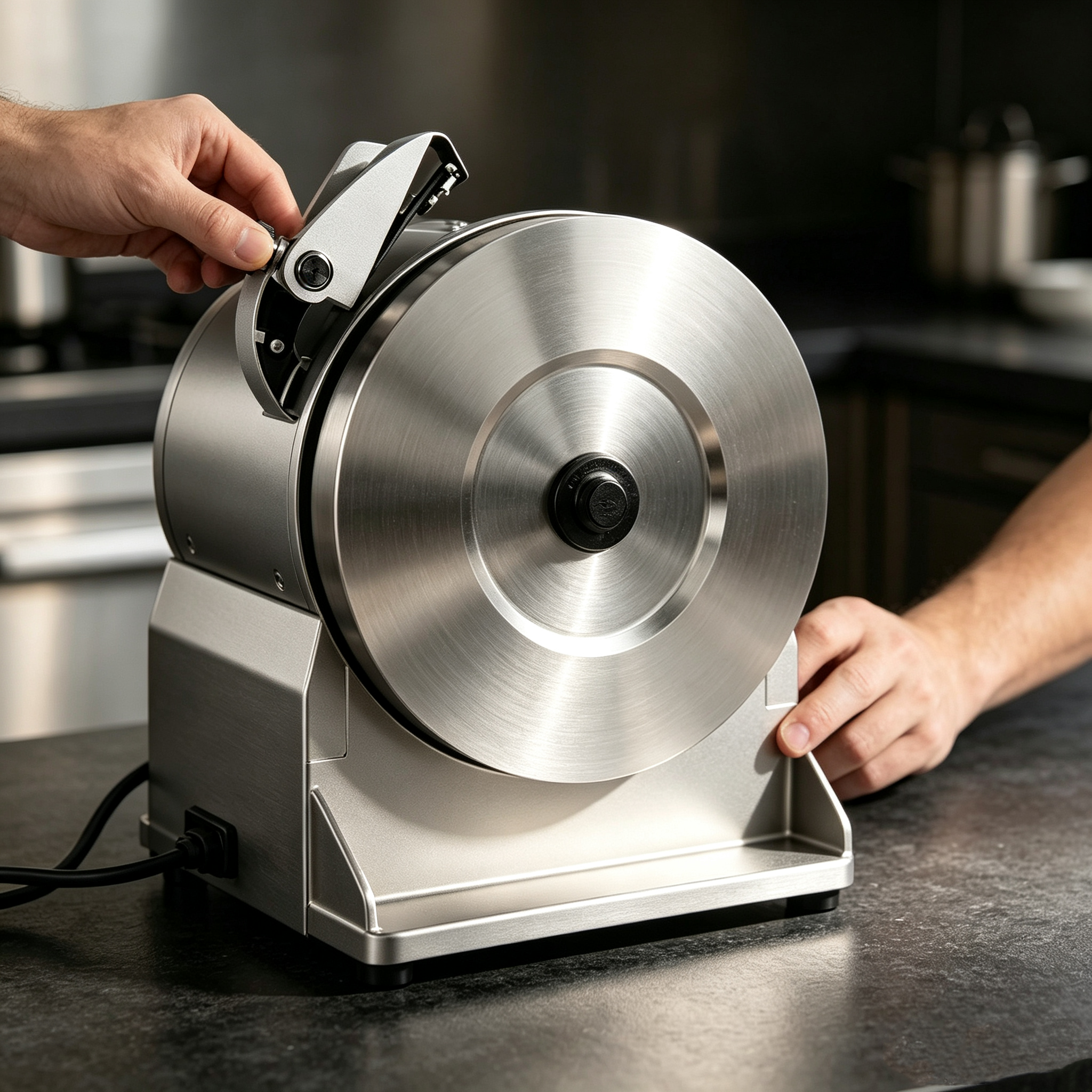 Professional Knife Sharpener – 60-Second Sharpening, 8°–22° Angle Control, Water-Cooled Diamond Wheel