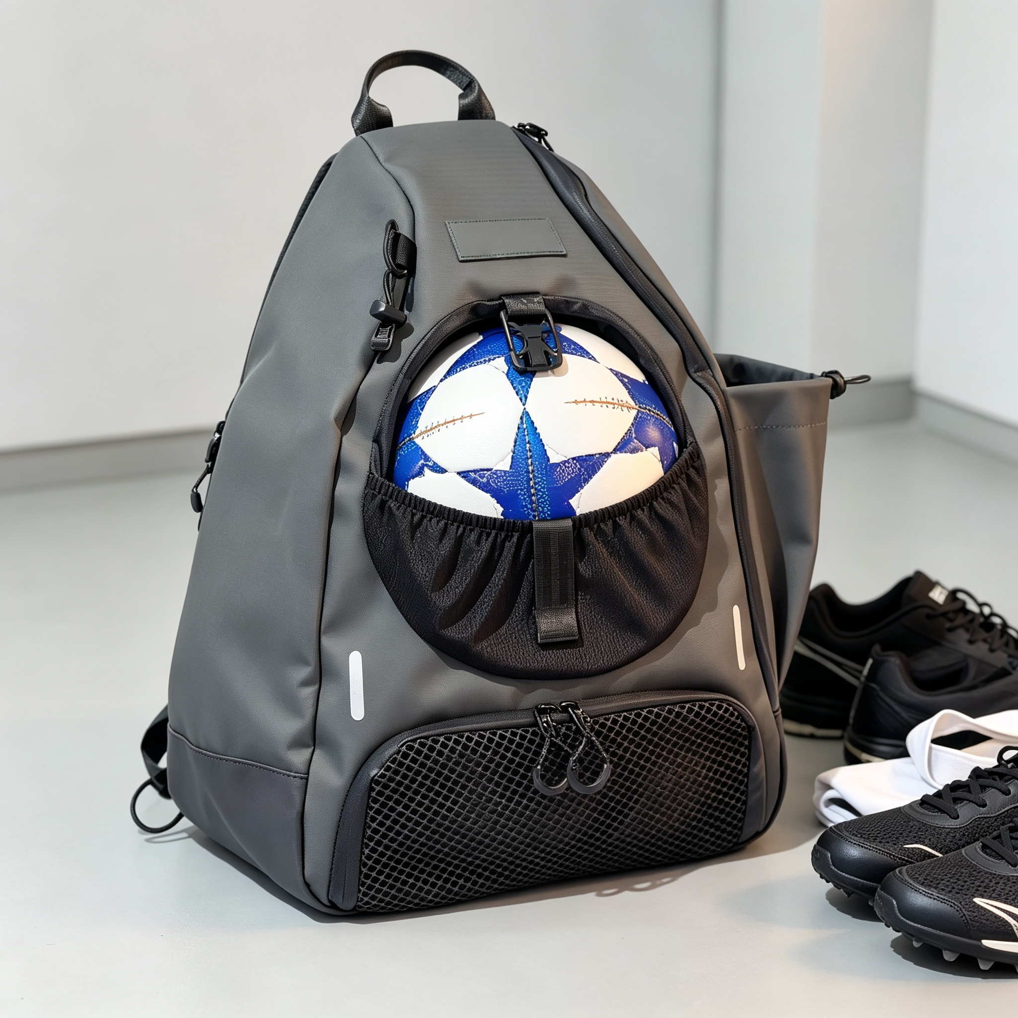 Performance Crossbody Bag – Beach‑to‑Court Design, Dedicated Ball Compartment, Weather‑Resistant, for Athletes