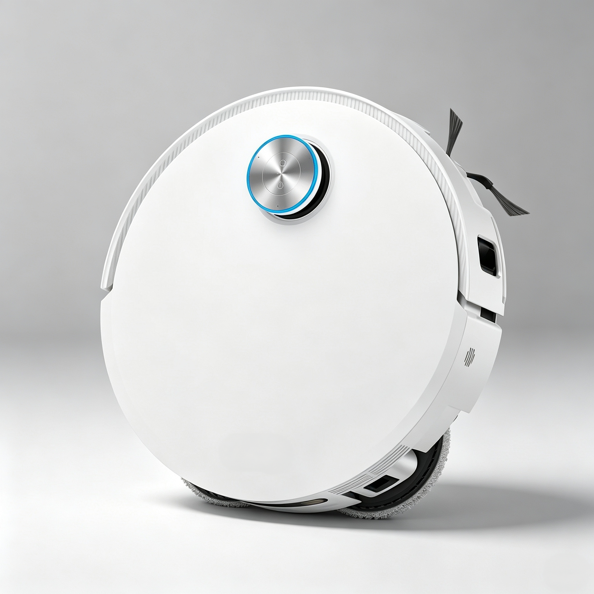 Robot Vacuum & Mop – 35,000Pa, Ultra‑Slim 3.13″, AI Navigation, Self‑Cleaning Base