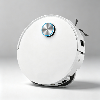 Robot Vacuum & Mop – 35,000Pa, Ultra‑Slim 3.13″, AI Navigation, Self‑Cleaning Base
