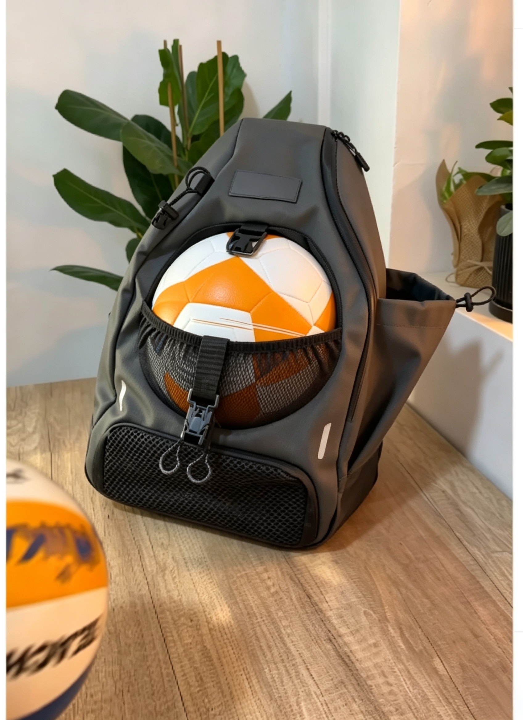 Performance Crossbody Bag – Beach‑to‑Court Design, Dedicated Ball Compartment, Weather‑Resistant, for Athletes