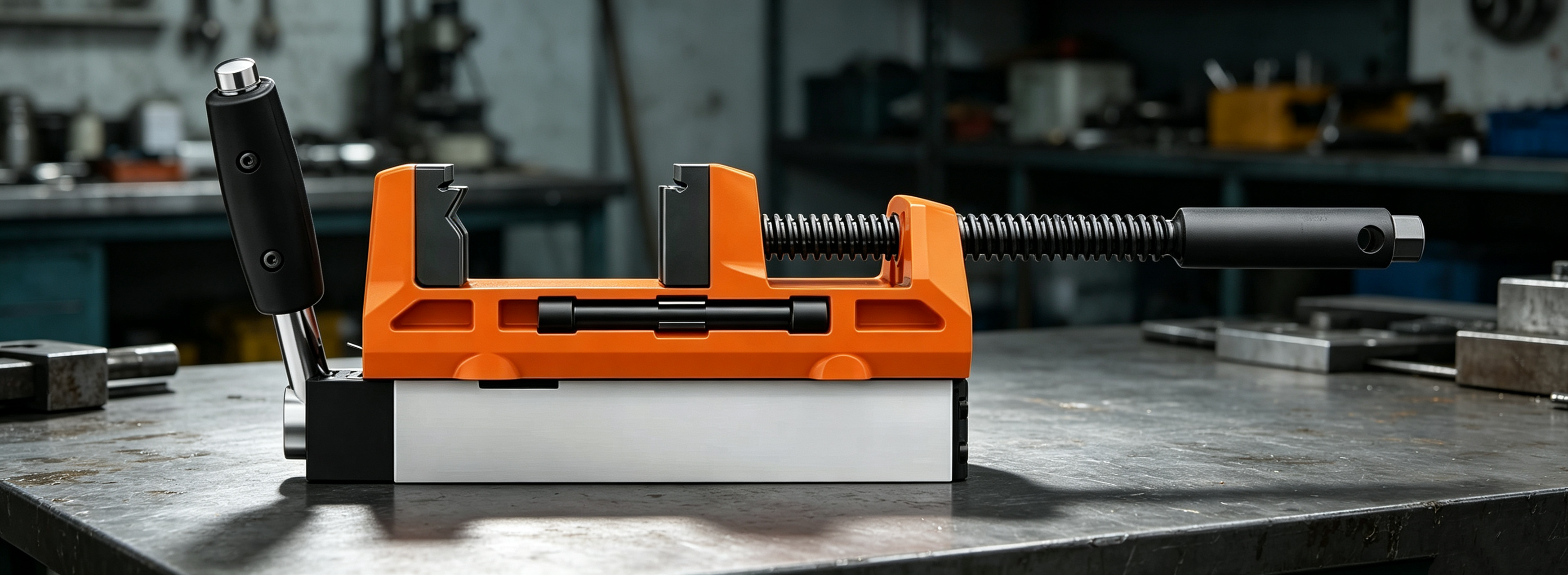 Magnetic Portable Vise – 1754 lbs Holding Force, 4.25″ Clamping Range, Tool-Free Setup