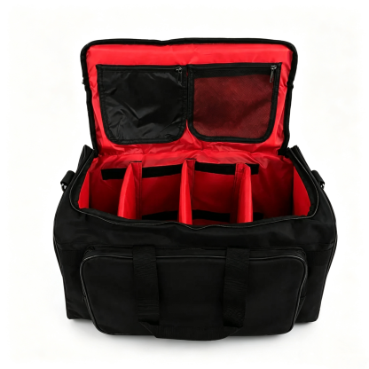 Lifter’s Duffle Bag – 33.6L, 3 Padded Dividers, Water‑Resistant, Carry‑On Approved