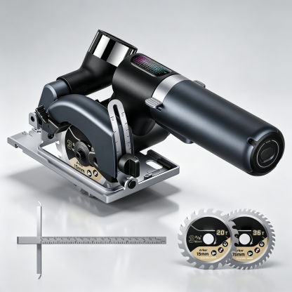Cordless Circular Saw – 3‑3/8″, Lightweight, Wood‑Cutting, DIY‑Friendly
