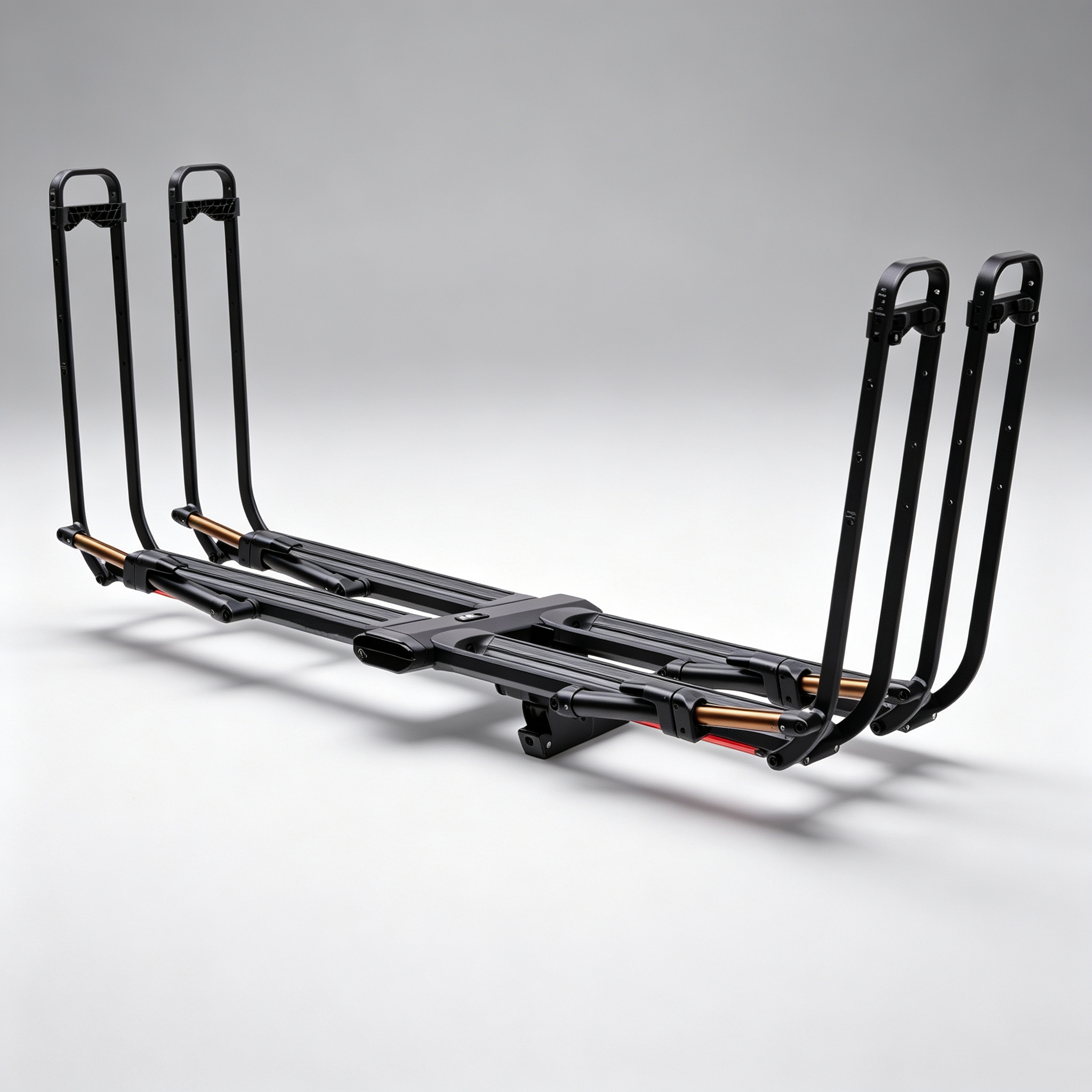 Hitch Bike Rack – OneTap Arm, 67lb Capacity, 18–32″ Tires, No Frame Contact