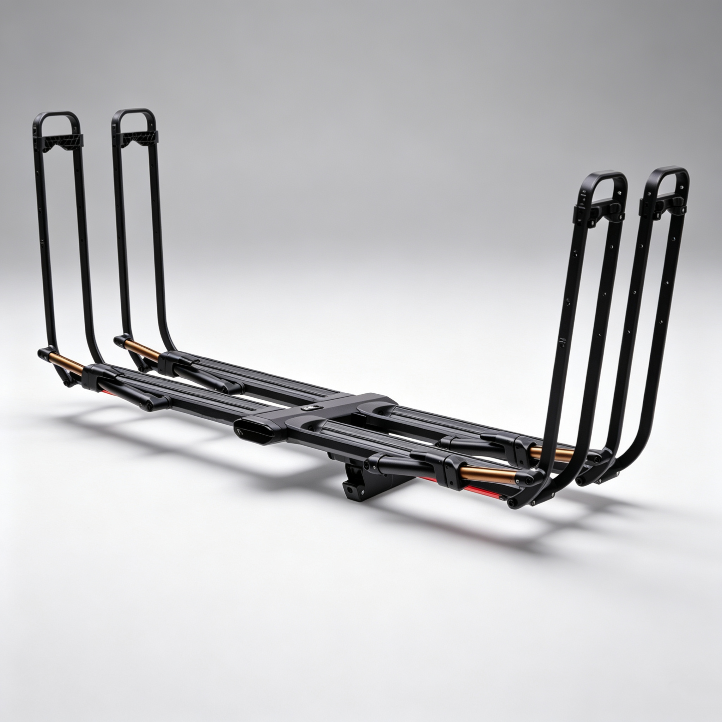 Hitch Bike Rack – OneTap Arm, 67lb Capacity, 18–32″ Tires, No Frame Contact