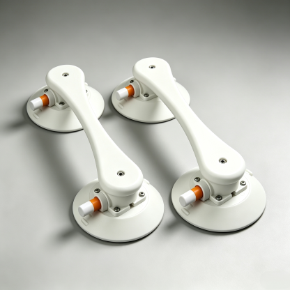 Heavy‑Duty Suction Handles – Pair, 210lb Pull Each, No Drilling, for Boats & Vehicles