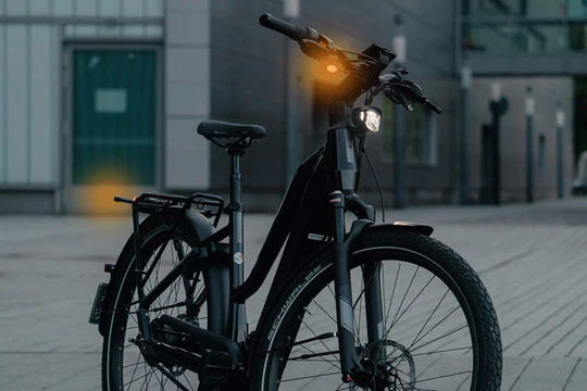 Smart E-Bike Turn Signal System – High-Lumen LED Indicators, IPX7 Weatherproof, Handlebar Controller