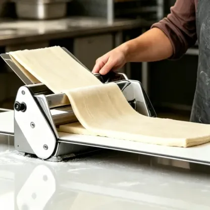 Countertop Dough Sheeter – Manual Operation, Adjustable Thickness 0–26mm