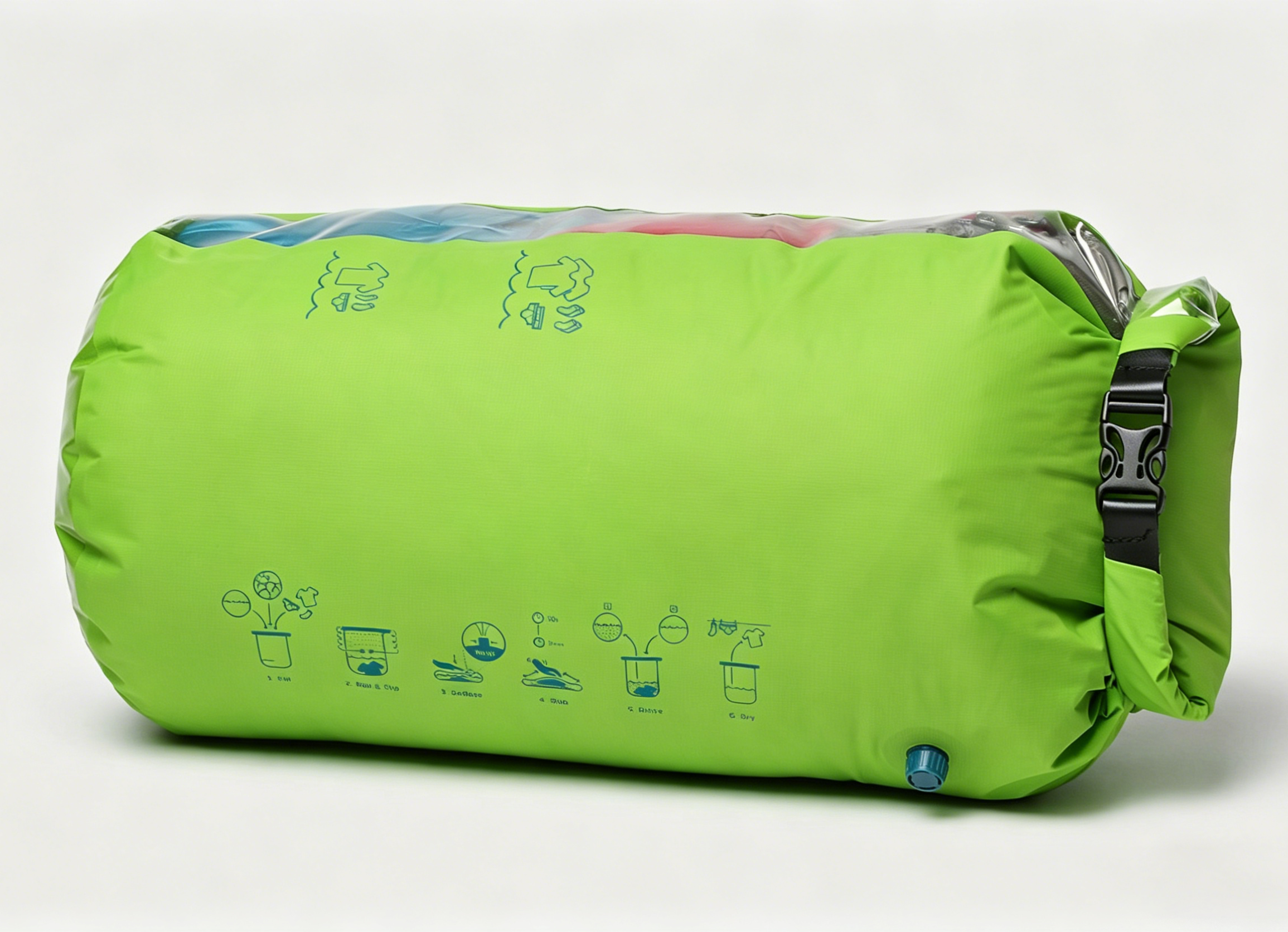 Convenient travel laundry bag