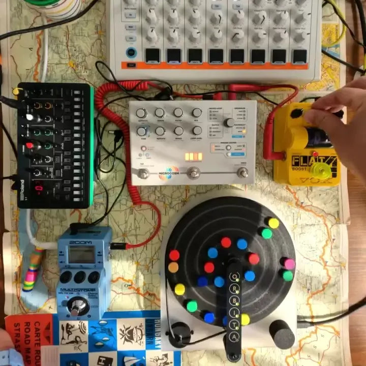 Color Sequencer – Tactile Music Sequencer with Magnetic Notes