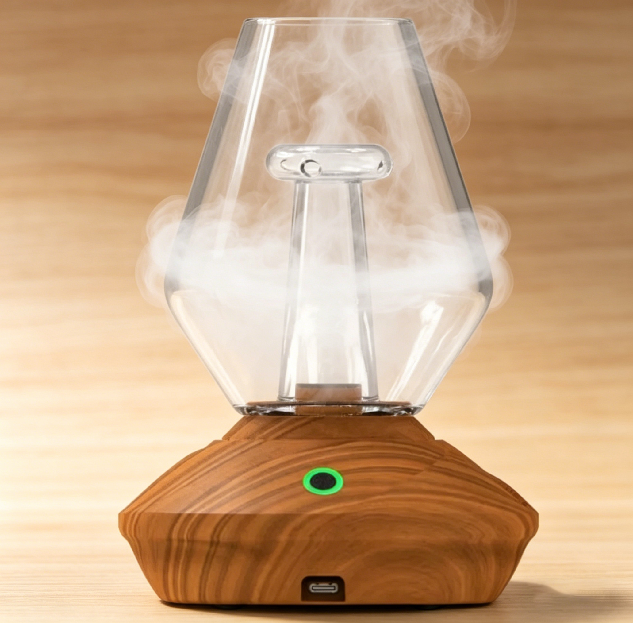 The atomizer is compatible with 510 threaded cartridges