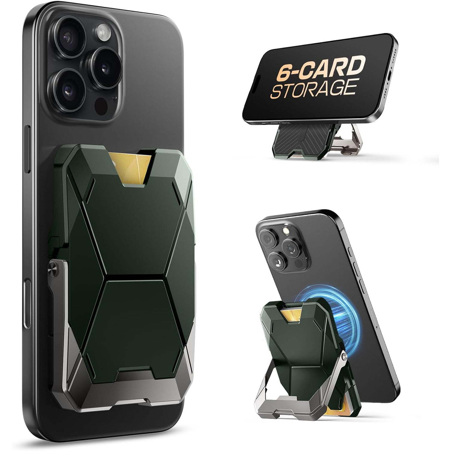 Magnetic Wallet Stand