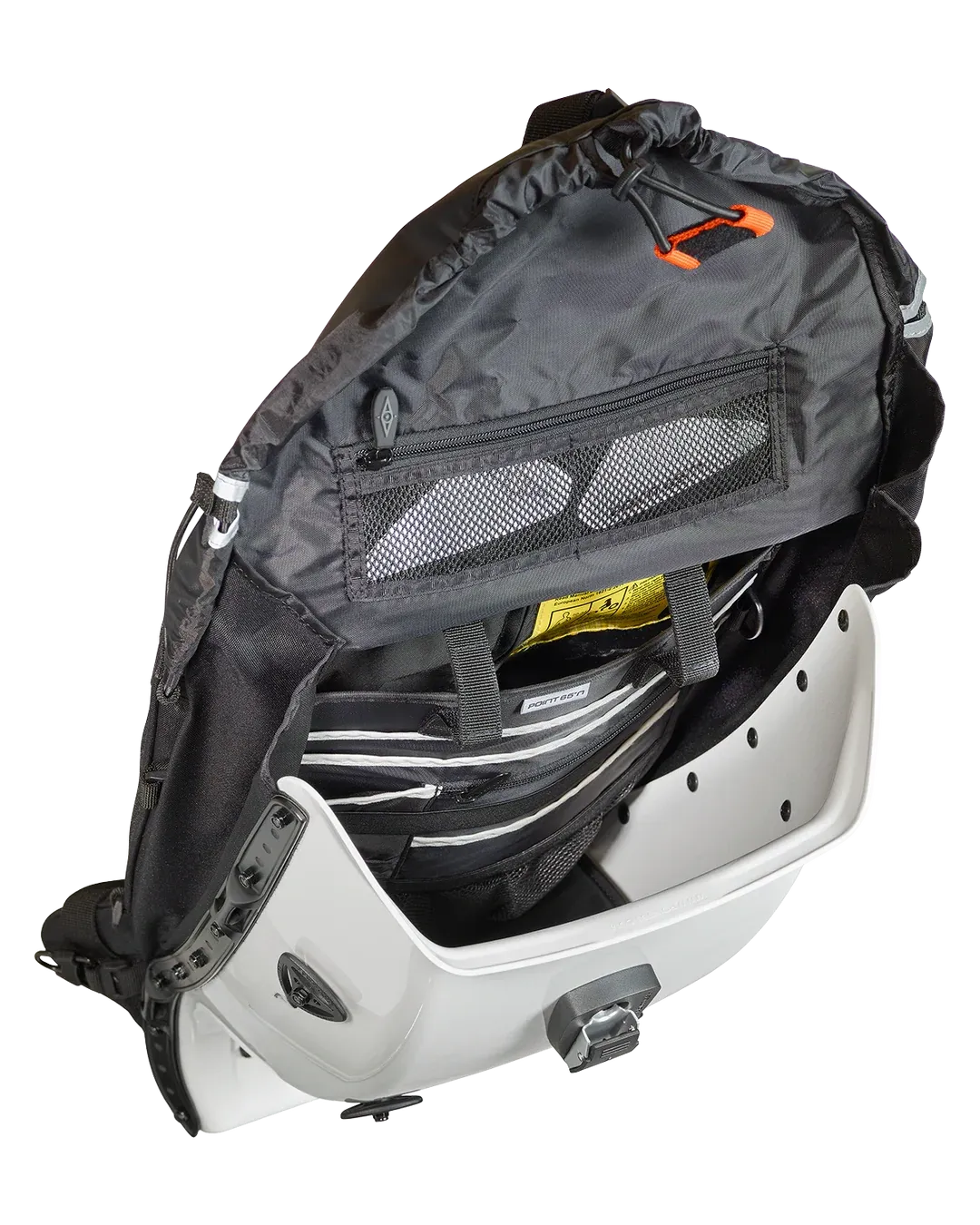 Hardshell Backpack – 25L, CE Level 2 Spine Protection, Laptop Sleeve, Customizable Attachment Points
