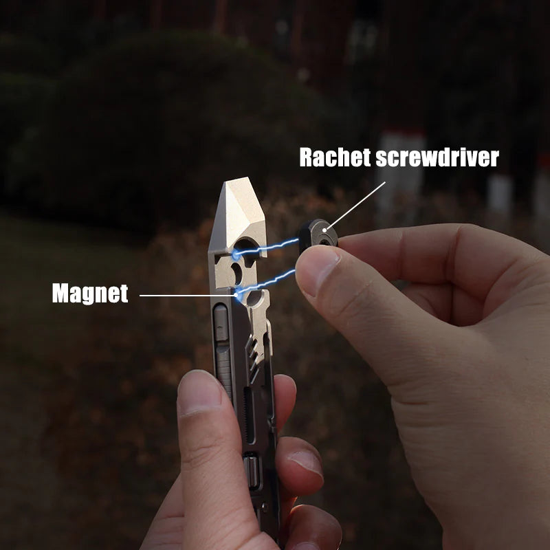 Next-Generation Titanium EDC Multi-Tool