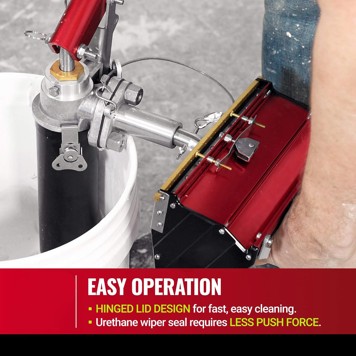 10‑Inch Flat Finishing Box – Even Joint Compound Application, Brass Blade, for Walls & Ceilings