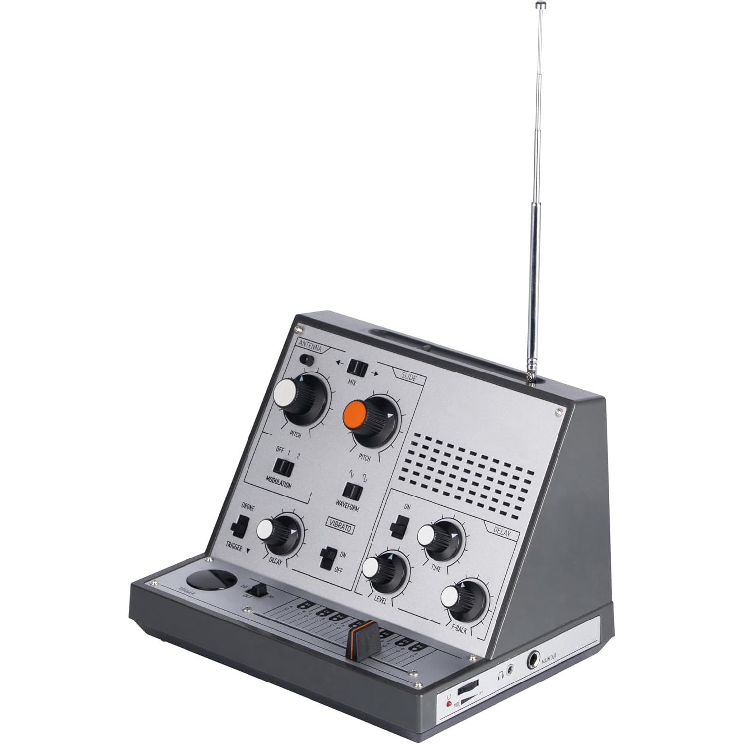 Portable Touch-Sensitive Synthesizer with Retro Analog Sound & Effects