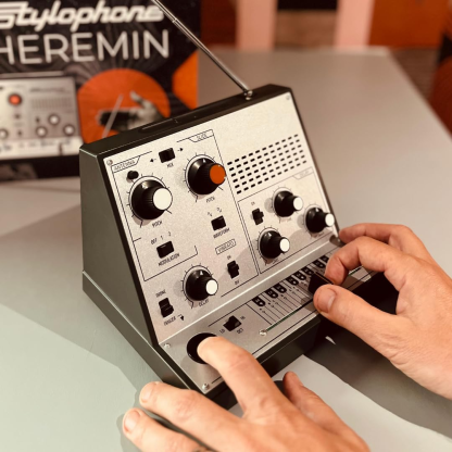 Portable Touch-Sensitive Synthesizer with Retro Analog Sound & Effects