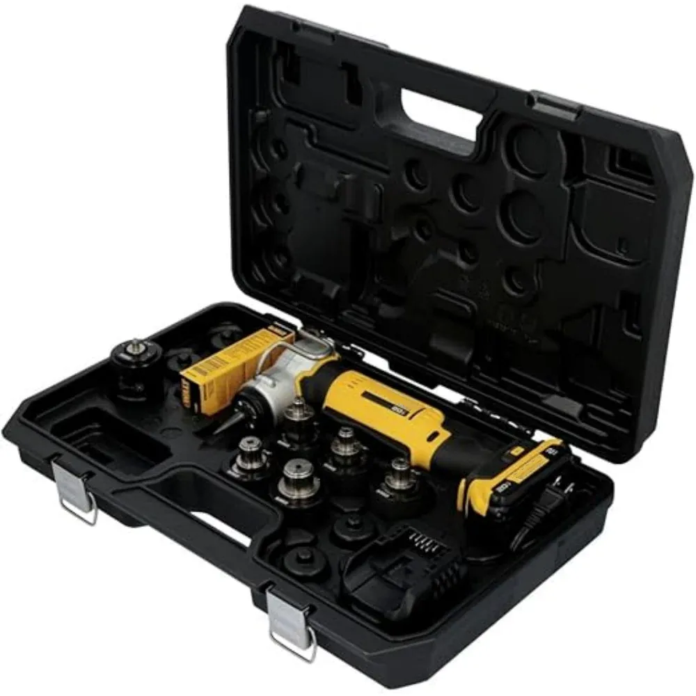 20V Cordless Lithium-Ion Copper Pipe Swaging Tool Kit