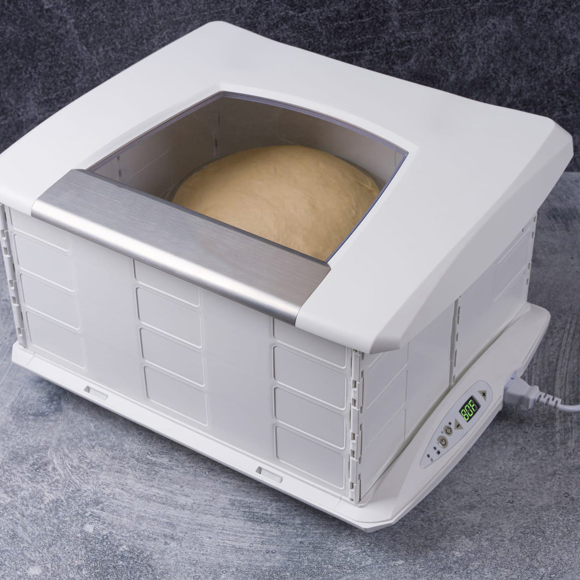 Foldable Bread Proofer & Slow Cooker – 70–195°F, Fits 2 Loaves or 8‑Quart Pot, Precise Fermentation Control