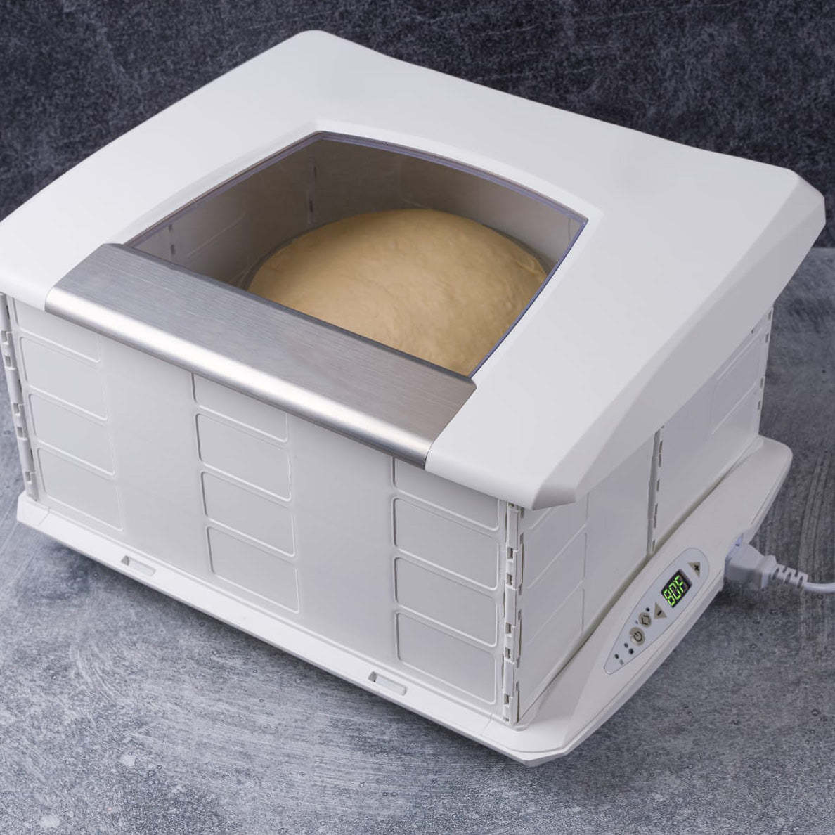 Foldable Bread Proofer & Slow Cooker – 70–195°F, Fits 2 Loaves or 8‑Quart Pot, Precise Fermentation Control