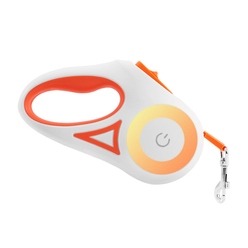 LED Light Retractable Pet Leash for Dogs and Cats